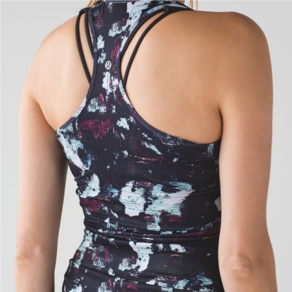 Lululemon 2 Cool Racerback Static Blossom Tank Top - Picture 5 of 7